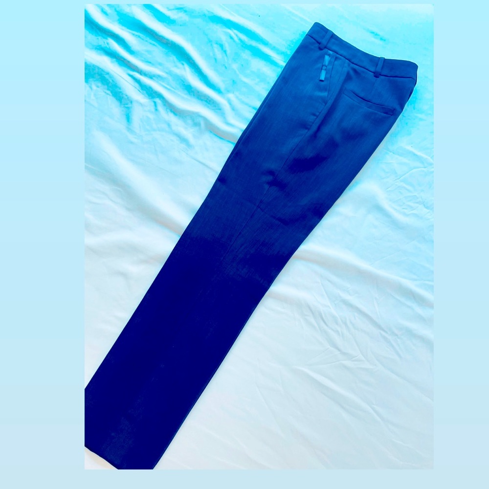 Dark blue cigarette pants